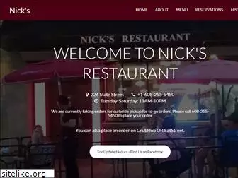 nicksrestaurantmadison.com