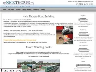 nickthorpeboatbuilding.com