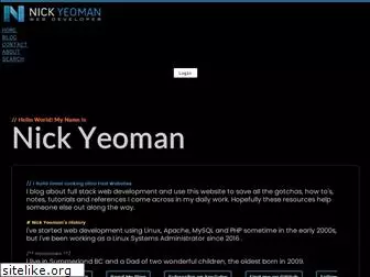 nickyeoman.com