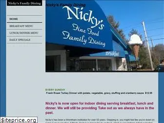 nickysfamilydining.com