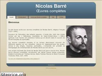 nicolasbarre.org