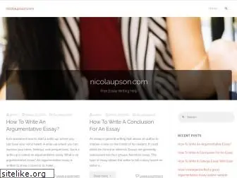 nicolaupson.com