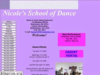 nicoleschoolofdance.com