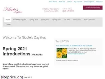 nicolesdaylilies.com