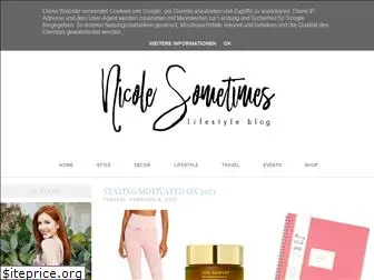 nicolesometimes.com