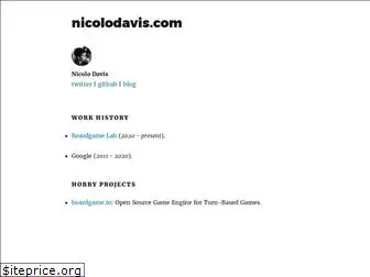 nicolodavis.com