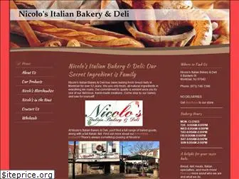 nicolosbakeryanddeli.com