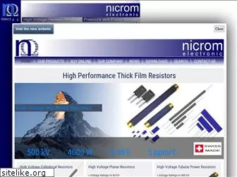 nicrom-electronic.com