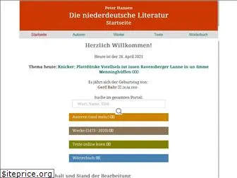 niederdeutsche-literatur.de
