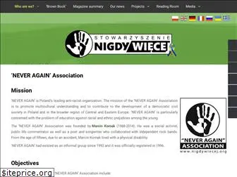 nigdywiecej.org