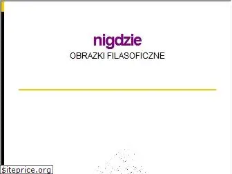 nigdzie.com