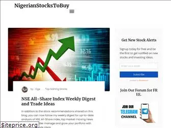 nigerianstockstobuy.com