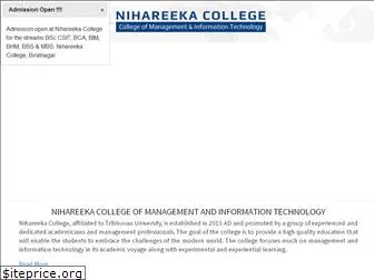 nihareekacollege.edu.np