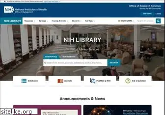 nihlibrary.nih.gov