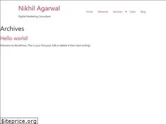 nikhilsagarwal.com