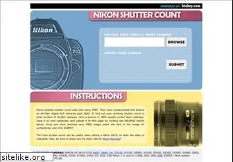 nikonshuttercount.com