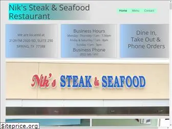 nikssteakandseafood.com