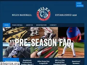 nilesbaseball.com