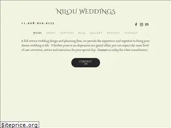 nilouweddings.com