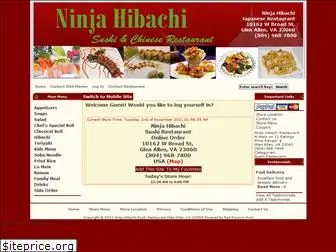 ninjahibachirestaurant.com