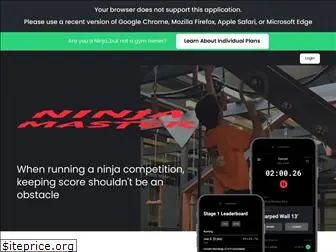 ninjamasterapp.com