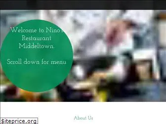 ninosrestaurantmiddletown.com