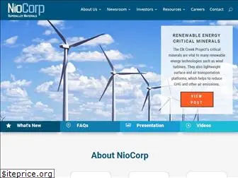 niocorp.com