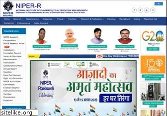 niperraebareli.edu.in