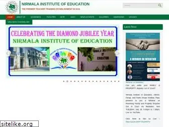 nirmalainstitute.org