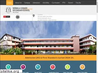 nirmalaschoolaluva.com