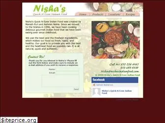 nishasindianfood.com