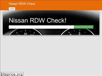 nissan-rdwcheck.nl