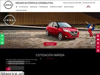 nissanautopolisgonzalitos.com.mx