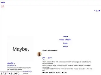 nitter.dark.fail
