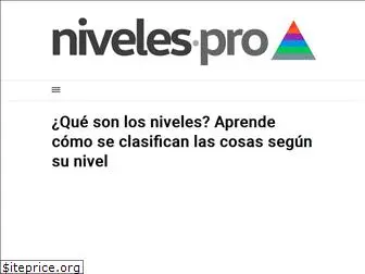 niveles.pro