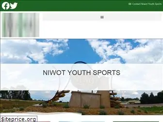 niwotyouthsports.org