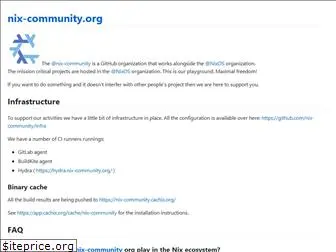 nix-community.org