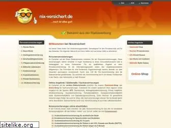 nix-versichert.de