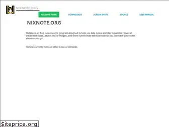 nixnote.org