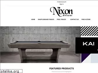 nixonbilliards.com