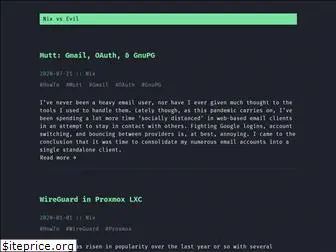 nixvsevil.com