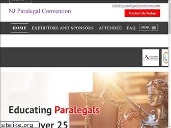 njparalegalconvention.com