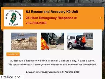 njrescue-recoveryk9.org