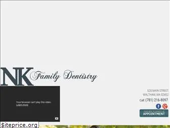 nkfamilydentistry.com