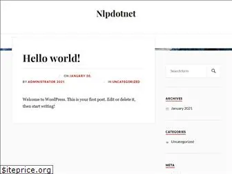 nlpdotnet.com