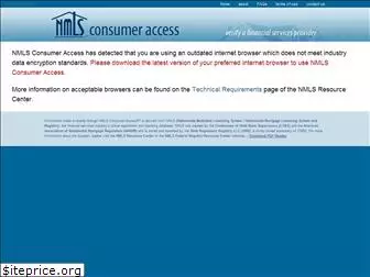 nmlsconsumeraccess.org