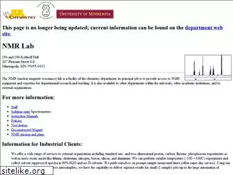 nmr.chem.umn.edu
