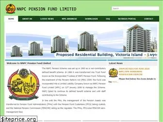 nnpcpensionfund.com