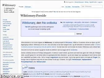 no.wiktionary.org