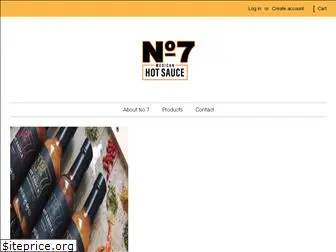 no7hotsauce.com